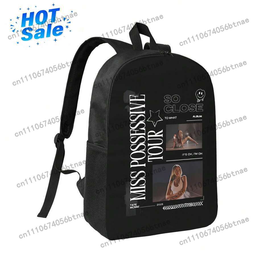 Fashion Backpack Women - Tate McRae Miss Possessive Custom Backpacks