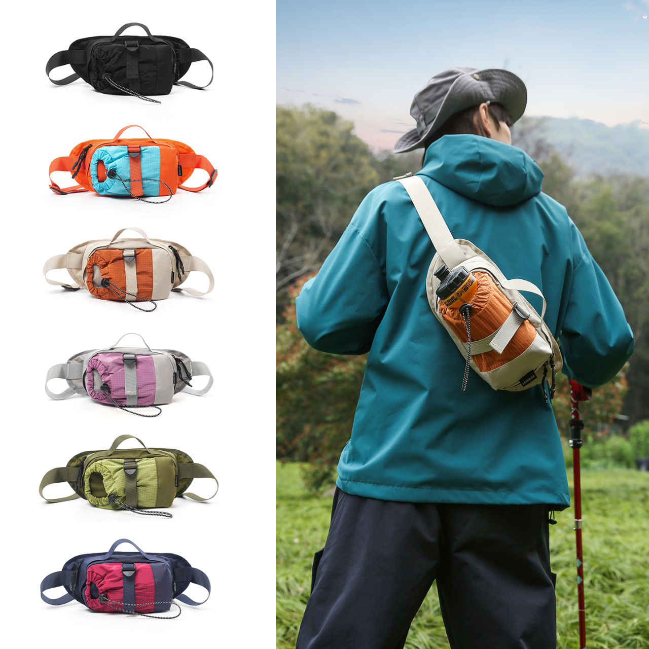 Hydration Pack Outdoor - Tas Selempang Unisex – Desain Minimalis