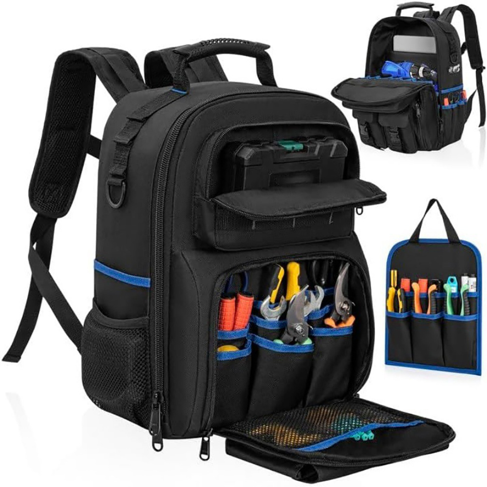 Backpack Insert Organizer - Ransel Alat dengan Ritsleting Kuat dan