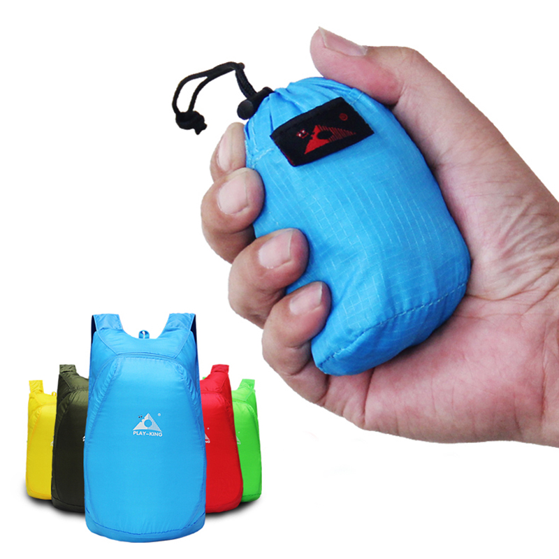 Foldable Backpack Small - PLAYKING Ransel Ringan Ultraringan Ransel Dapat