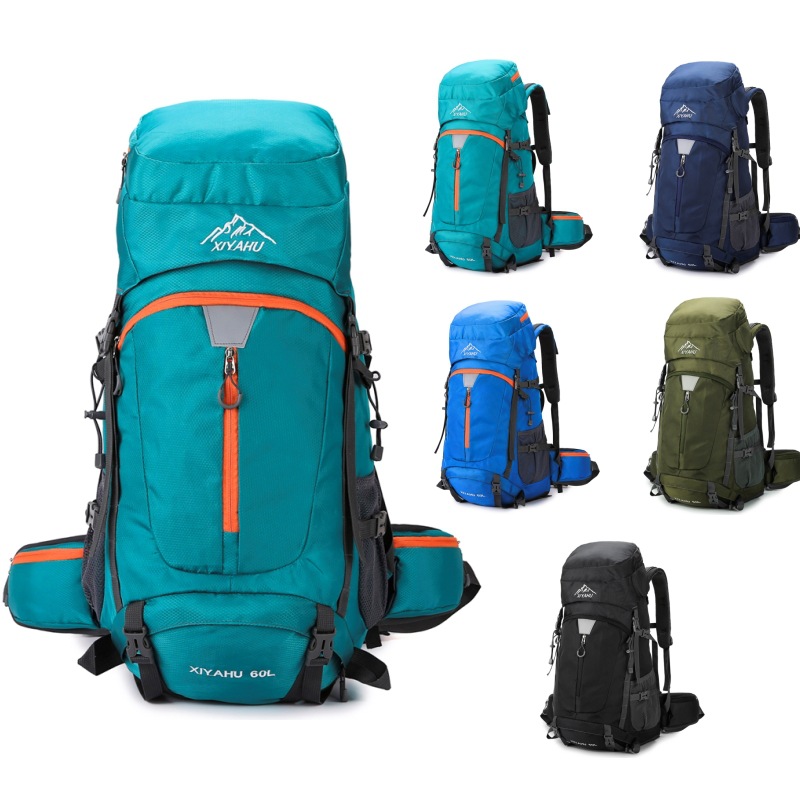 Rain Cover Backpack - Tas Travel Ransel Berkemah 60L untuk