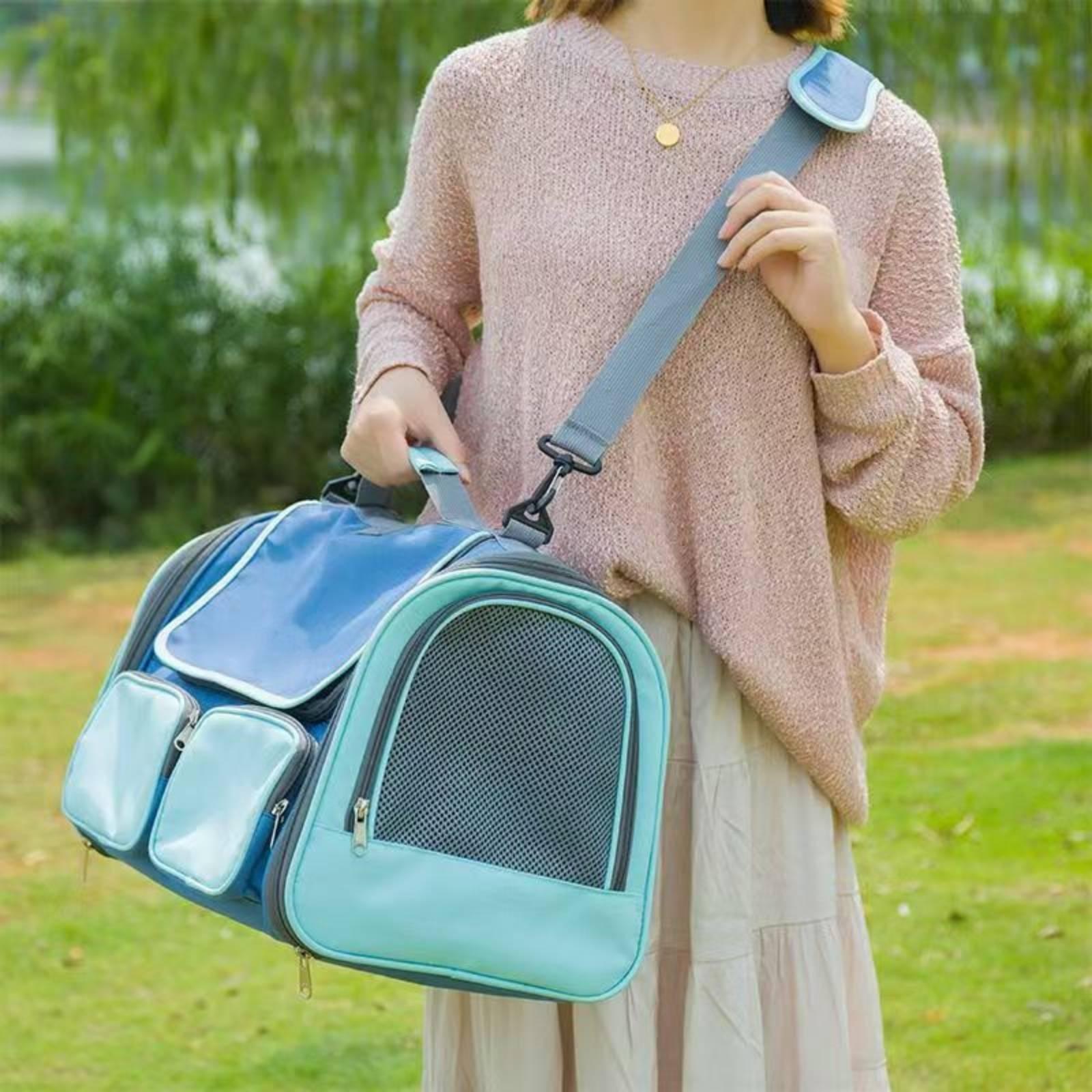 Foldable Backpack Small - Tas Ransel Perjalanan Hewan Peliharaan Berbahan