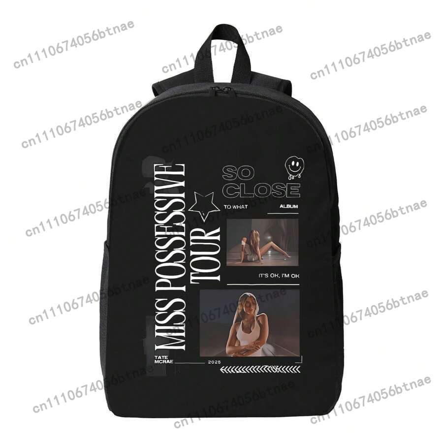 Tate McRae Miss Possessive Cus - Fashion Backpack Women ulasan dan harga