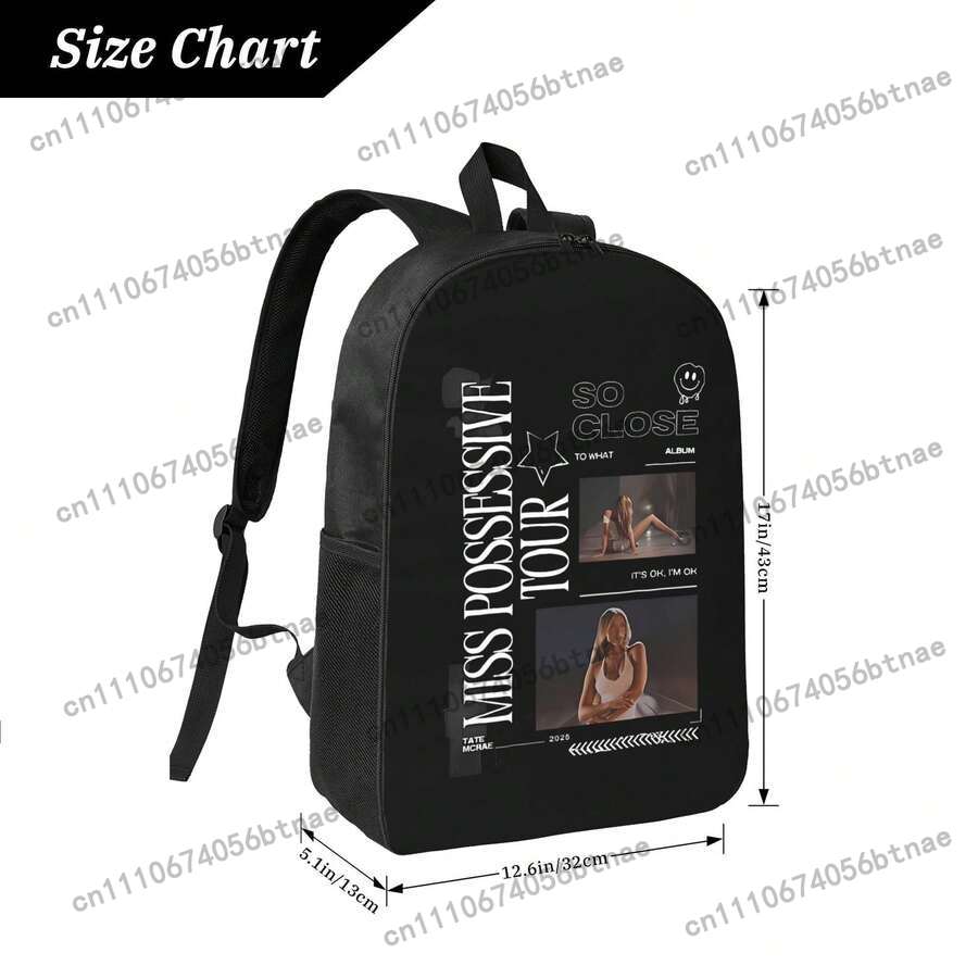 Tate McRae Miss Possessive Cus - Fashion Backpack Women ulasan dan harga