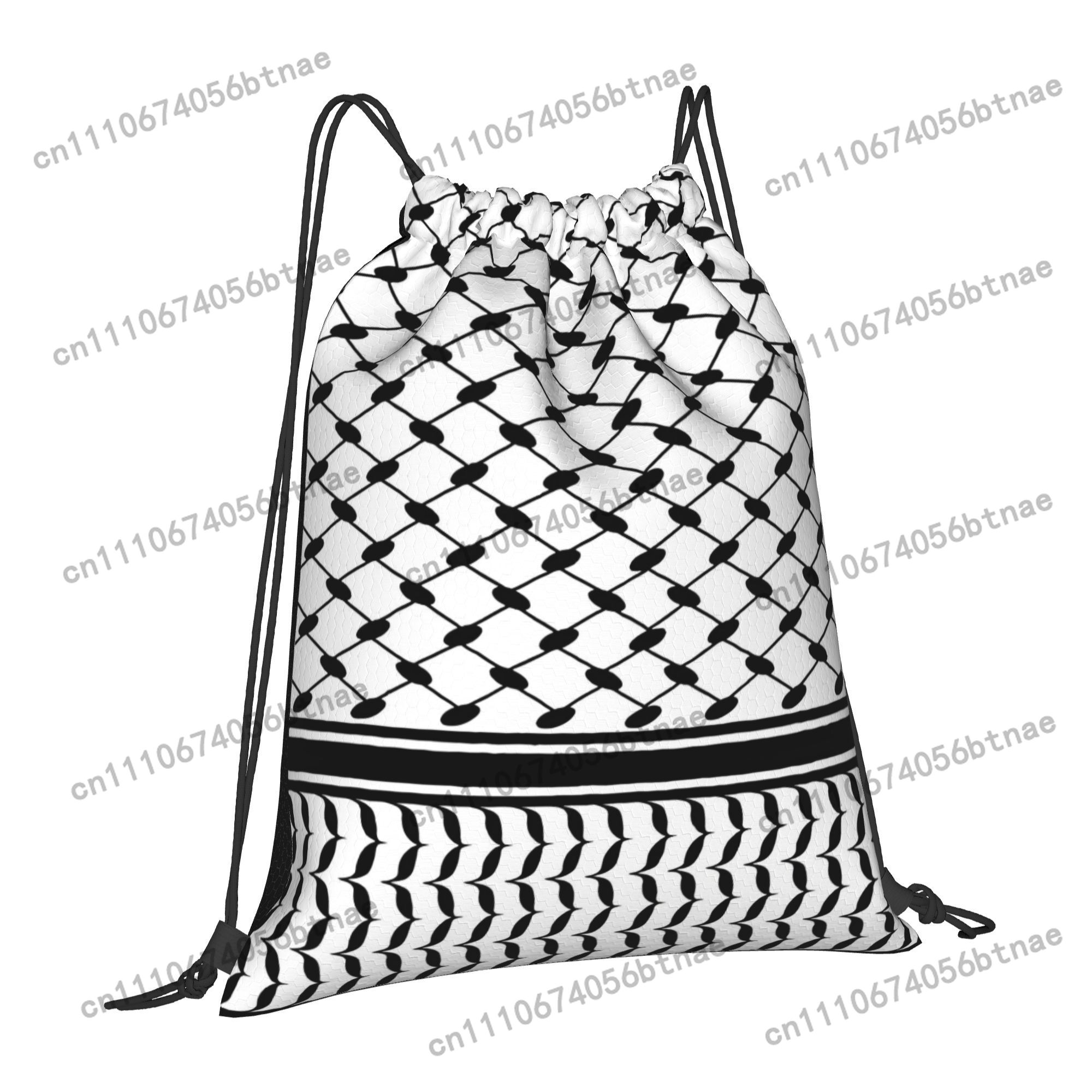 Tas Serut Pola Timur Tengah Ku - Drawstring Gym Bag ulasan dan harga