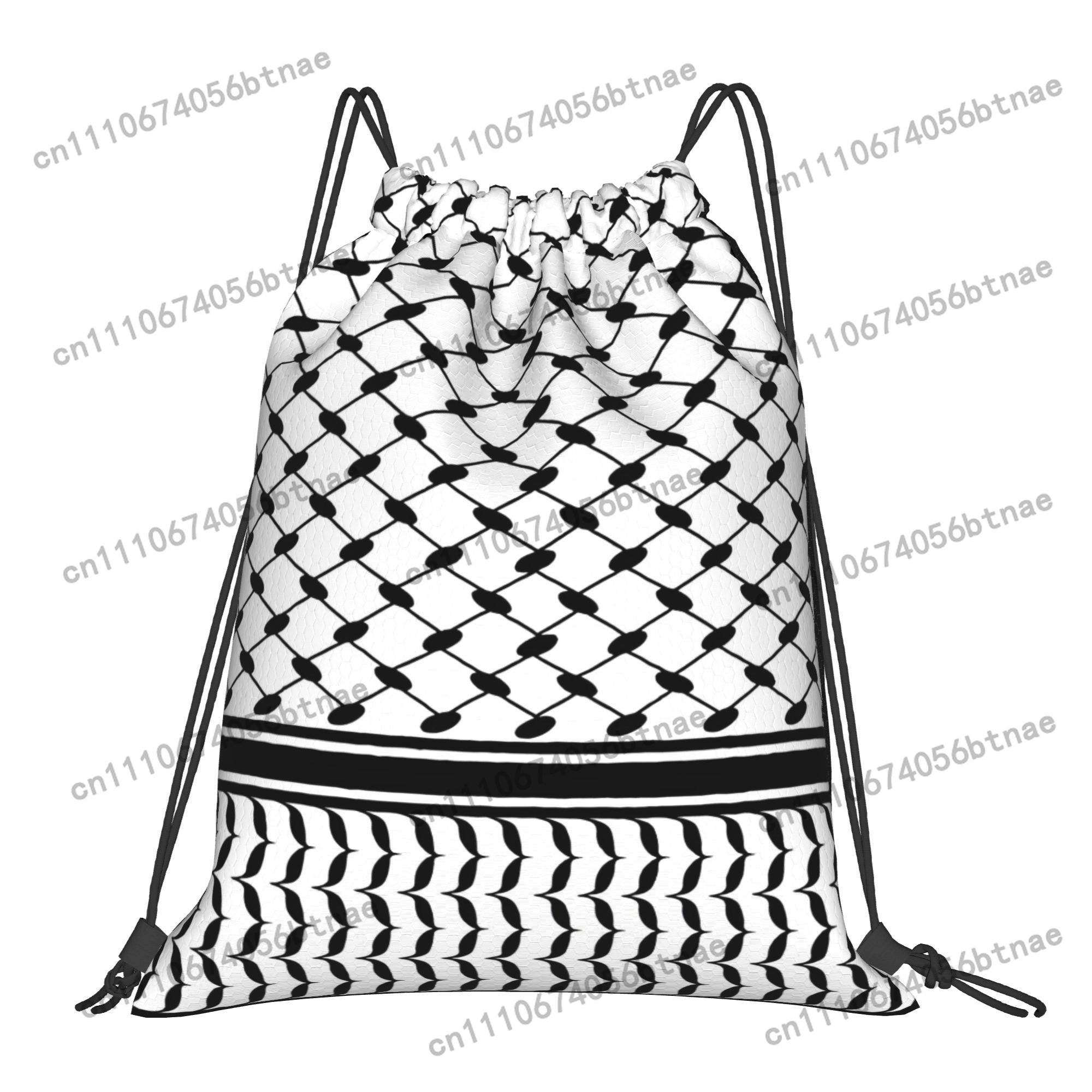 Tas Serut Pola Timur Tengah Ku - Drawstring Gym Bag ulasan dan harga