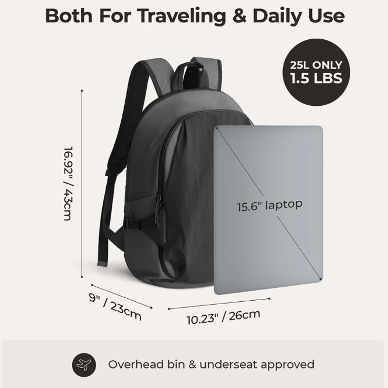 BAGSMART Ransel Laptop 15,6 in - Laptop Backpack 15.6 ulasan dan harga