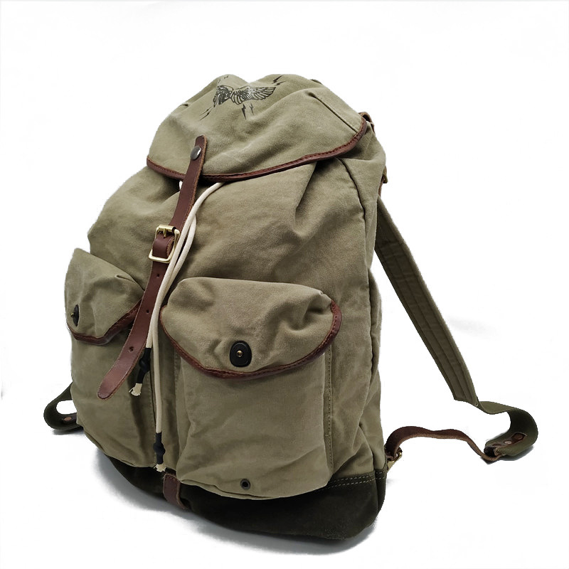 Tas Ransel Pendakian Outdoor K - Canvas Backpack Casual ulasan dan harga