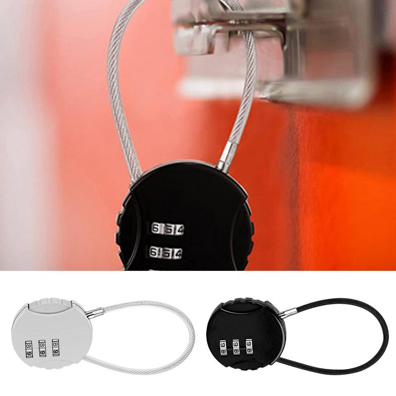 Bentuk Bulat Bagasi Kombo Kunc - Backpack Lock Combo ulasan dan harga