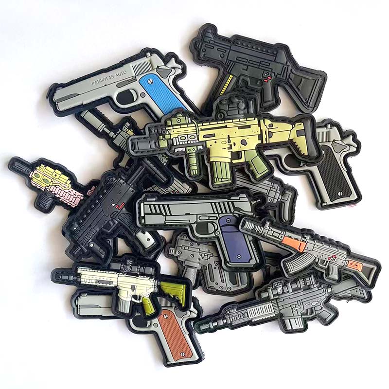 Patch Moral 3D PVC Karet, Stik - Rucksack Military Style ulasan dan harga