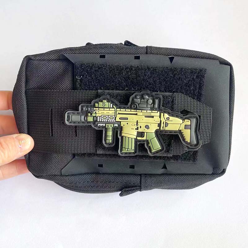 Patch Moral 3D PVC Karet, Stik - Rucksack Military Style ulasan dan harga